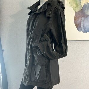 GAP Utility Jacket Olive Green Hooded Military Coat